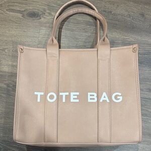 Elegant Tan Tote Bag